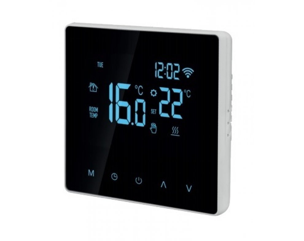 Digitálny wifi termostat s dotykovým ovládaním a s predĺženým čidlom
