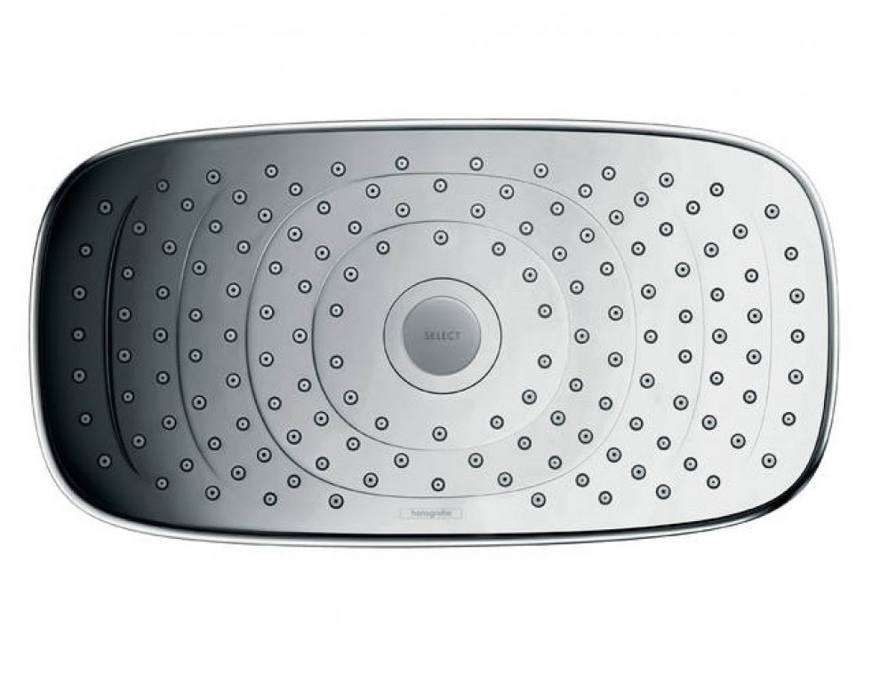 horná sprcha Raindance Select E 300 mm 2jet, chróm, so sprch. ramenom 390 mm