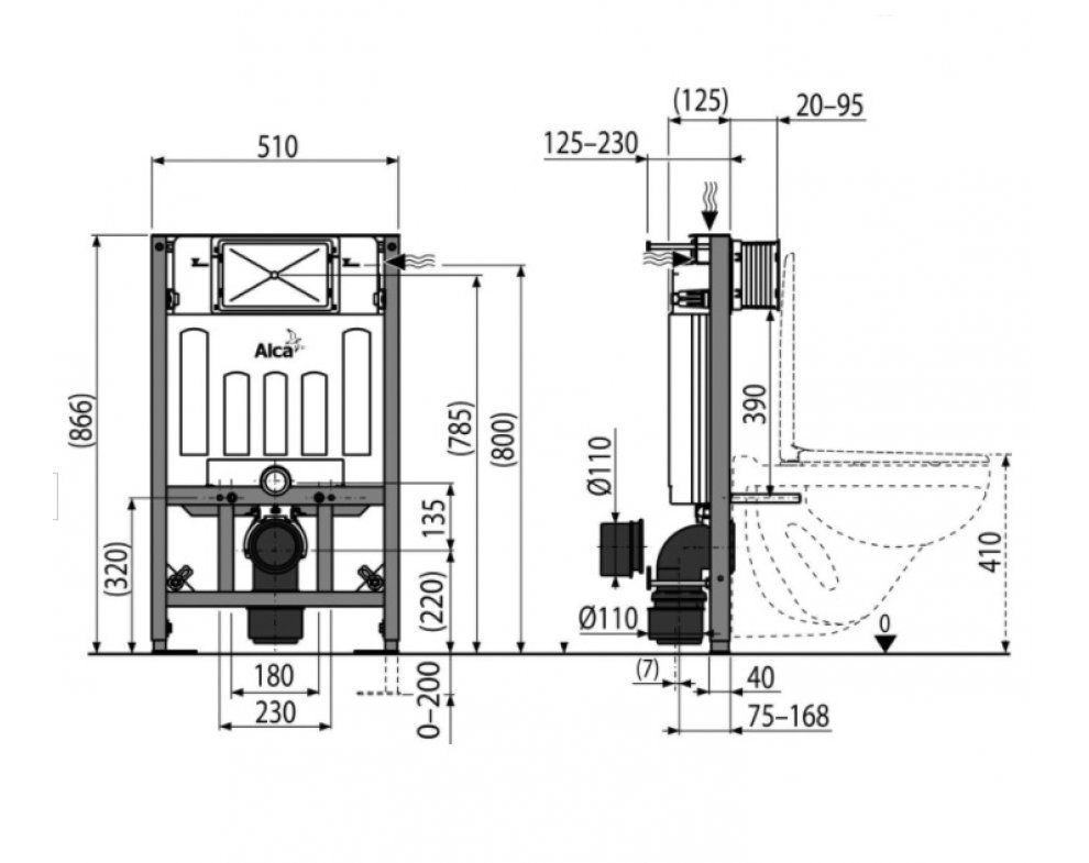 Sádromodul - Predstenový inštalačný systém pre suchú inštaláciu (do sádrokartónu)