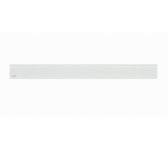 GLASS – Rošt pro liniový podlahový žlab, 850mm, sklo biele