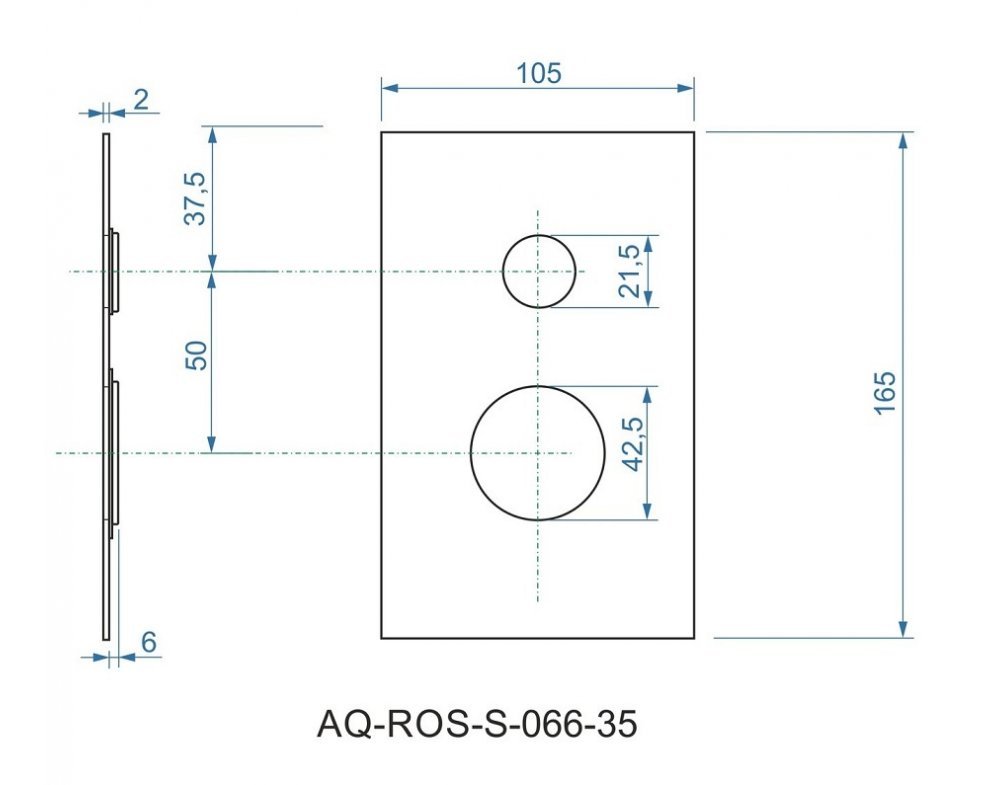 AQS SET podomietkovej sprchovej batérie pre 2 odberné miesta a sprch.príslušenstva, CINQUE SET